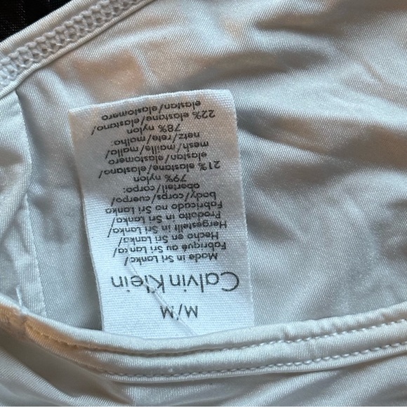 Calvin Klein Racerback Sports Bra - Picture 3 of 3